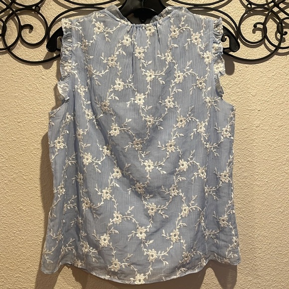 Rebecca Raylor Ruffle embroidered blouse! - Picture 4 of 5